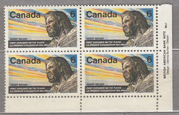 CANADA 1970 Explorer Blockx4 MNH(**) Mi 455 #22662 - Neufs