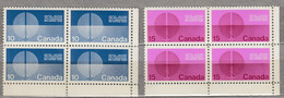 CANADA 1970 UN Blockx4 MNH(**) Mi 456-457 #22665 - Neufs