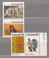 CANADA 1976 Indians Art MNH(**) Mi 637-640 #22668 - Neufs