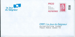 Entiers Postaux : Enveloppe Réponse Type L'Engagée Yzeult Catelin PRIO Datamatrix CFRT 305187 ** - PAP : Antwoord /Marianne L'Engagée