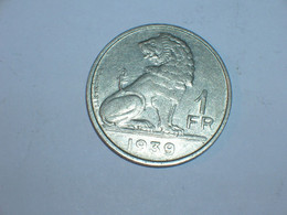 BELGICA 1 FRANCO 1939 FR (9736) - 1 Franc
