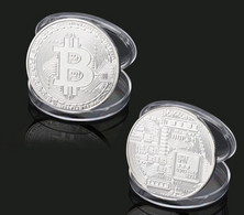 BITCOIN COULEUR ARGENT - Other & Unclassified