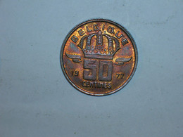 BELGICA 50 CENTIMOS 1977 FR  (9554) - 50 Centimes