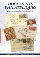 ACADEMIE DE PHILATELIE DOCUMENTS PHILATELIQUES  N° 209 + Sommaire - Other & Unclassified