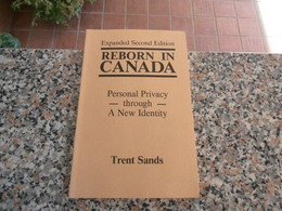 TRENT SANDS - REBORN IN CANADA - Autres & Non Classés