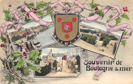 CPA 62 SOUVENIR DE  BOULOGNE SUR MER - Boulogne Sur Mer