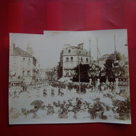 PHOTO TROYES BELLE ANIMATION FETE FEDERALE 1908 - Plaatsen