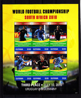 Soccer World Cup 2010 - GUYANA - Sheet MNH - 2010 – South Africa