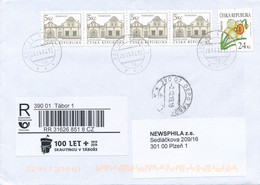 Czech Rep. / Comm. R-label (2019/84) Tabor 1: 100 Years Of Scouting In Tabor 1919-2019 (X0875) - Lettres & Documents