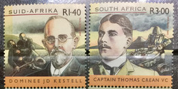 SUID AFRIKA  2001 MNH STAMP ON DOMINEE JD KESTELL & CAPTAIN THOMAS CREAN VC - Unused Stamps
