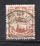 Y1115 - DANZICA DANTZIG 1921 , Posta Aerea Unificato N. 7 Usato (2380A) - Sonstige & Ohne Zuordnung