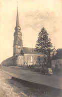 Carte Postale Photo HAMBACH-57-Moselle-près Sarreguemines-Willerwald- Eglise Avec Voiture-Auto-AUTOMOBILE - Other & Unclassified