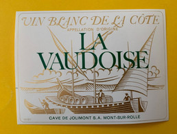 18988 - La Vaudoise Un Blanc De La Côte - Segelboote & -schiffe