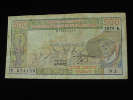 SENEGAL - 500 Francs 1979 K - Banque Centrale Des Etats De L'Afrique De L'Ouest  **** EN ACHAT IMMEDIAT **** - Senegal