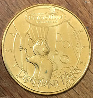 77 DISNEYLAND N°35 RATATOUILLE DISNEY MDP 2019 MÉDAILLE MONNAIE DE PARIS JETON TOURISTIQUE MEDALS COINS TOKENS - 2019