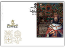 Portugal & FDCB Dom Manuel 1469-1521, The Blissful 2021 (8924) - Enveloppes