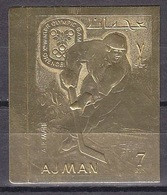 1968	Ajman	224bgold	1968 Olympic Games In Grenoble	20,00 € - Winter 1968: Grenoble