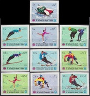 1968	Yemen Kingdom	454-63b	1968 Olympic Games In Grenoble	12,00 € - Winter 1968: Grenoble