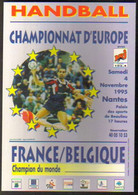 Carte Postale "Cart'Com" Série "Divers..." - Handball Championnat D'Europe - France / Belgique - Nantes - Handbal