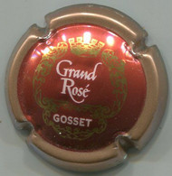 CAPSULE-CHAMPAGNE GOSSET N°33 Rosé & Or - Gosset