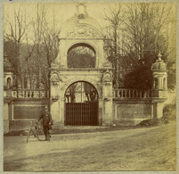 Porte De L'Abbaye De Saint-Wandrille Près De Caudebec-en-Caux . Citrate 1901 . - Plaatsen