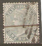 East India  1874  SG  79  1r  Fine Used - 1854 Compagnia Inglese Delle Indie