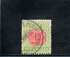 AUSTRALIE 1909 O - Port Dû (Taxe)