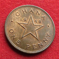 Ghana 1 Penny 1958  Gana  Wºº - Ghana