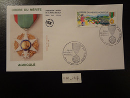 FRANCE 2021 1,08 EURO " ORDRE DU MÉRITE AGRICOLE " OBLITÉRATION 12.03.2021 ENVELOPPE F.D.C. - 2020-…