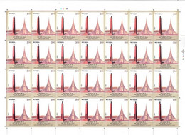 INDIA 2021 Joint Issue Golden Jubilee Year Of India-Bangladesh Friendship, Full Sheet, MNH (**) Inde Indien - Nuovi