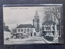 CPA - 89 - VILLEBLEVIN - L'Eglise Et Le Bassin - Villeblevin