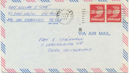 USA 197?, Feldpost-Maschine-Stpl. „FORCE POSTAL SERVICE 96570“ A. Pra.-Lupo-Bf - 3c. 1961-... Storia Postale