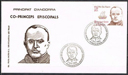 [C0187] Andorra 1983; FDC Copríncipes Españoles (NS) - Storia Postale
