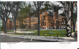 CONN HARTFORD  SOUTH SCHOOL VERS 1930/40 - Hartford