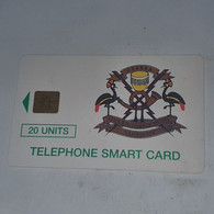 Uganda-(UG-08)-telecom Logo-(7)-(20units)-(?)-(look Out Side And Chip)+1card Prepiad/gift Free - Ouganda