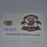 Uganda-(UG-17)-telecom Logo-(9)-(100units)-(tirage-50.000)-(look Out Side And Chip)+1card Prepiad/gift Free - Uganda