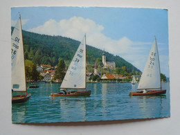 D177586 Ortschaft  Attersee   Sailing - Attersee-Orte
