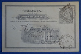 N24 CHILI  BELLE CARTE 1910 PRESENTE + AFFRANCHISSEMENT INTERESSANT - Chili