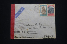 SOUDAN - Enveloppe De Markala Pour La France En 1940 Par Avion Avec Contrôle Postal - L 93143 - Briefe U. Dokumente