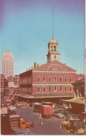 USA 1960 Superb Mint Coloured Pc "Faneuil Hall, The 'Cradle Of Liberty' BOSTON - Boston