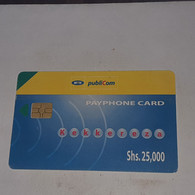 Uganda-(UG-MT-14D)-kekkereza-(22)(ush25.000)(0250-885066)(look Out Side And Chip)1card Prepiad/gift Free - Ouganda