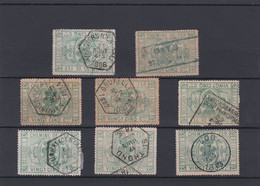 N° 3 : Lot De 8 Timbres - Used