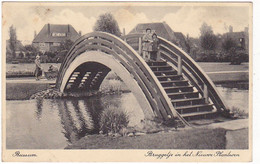 Bussum Bruggetje In Het Nieuwe Plantsoen M1948 - Bussum