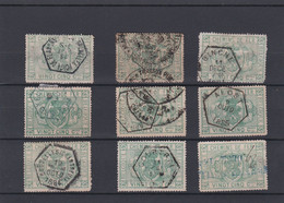 N° 3 : Lot De 9 Timbres - Usados