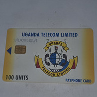 Uganda-(UGA-UT-04/3)Utl Logo-(29)(100units)(UTLAC00512191)(look Out Side And Chip)-used Card+1card Prepiad/gift Free - Oeganda