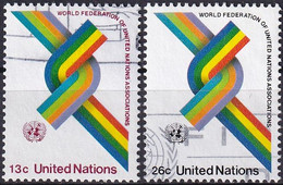 UNO NEW YORK 1976 Mi-Nr. 293/94 O Used - Aus Abo - Gebruikt