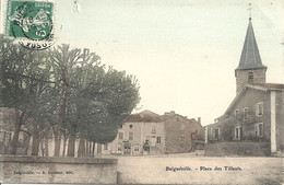 CPA Bulgnéville Place Des Tilleuls - Bulgneville