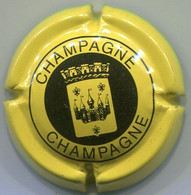 CAPSULE-CHAMPAGNE PANNIER N°19 Jaune Et Noir - Pannier