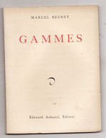 GAMMES De MARCEL BEURET 1955 Envoi Signé éditeur Aubanel - Auteurs Français