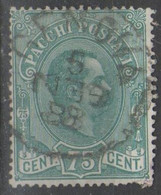 ITALIA 1884 - Pacchi 75 C. - Paketmarken